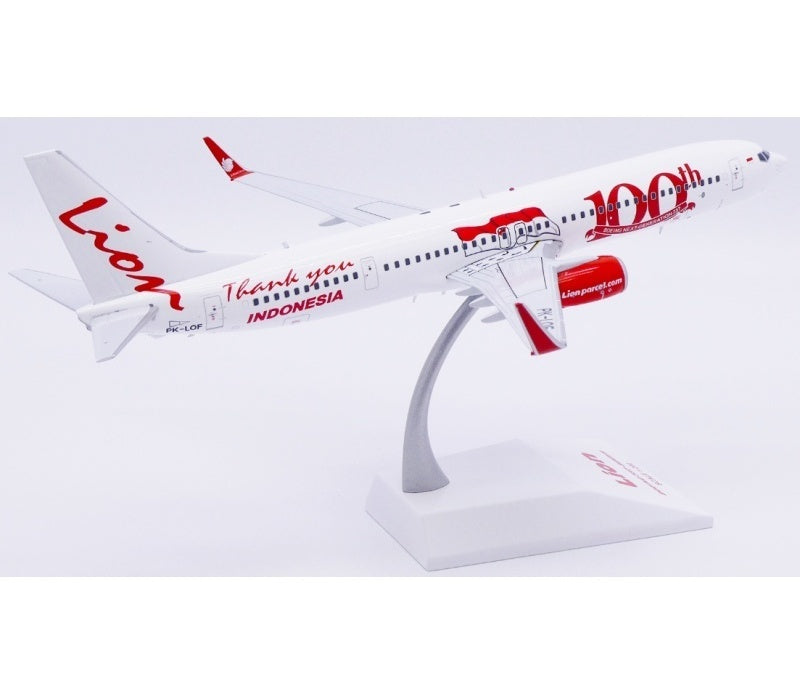 JC Wings 1:200 Lion Air B737-900ER PK-LOF  DIECAST Model