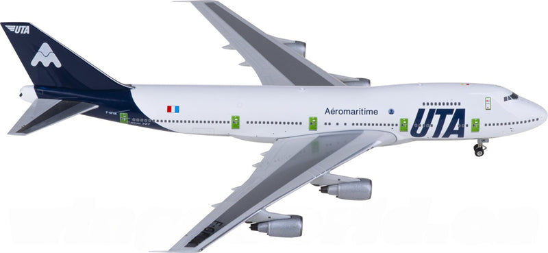 Phoenix UTA for Boeing 747-200 F-GFUK 1:400 Aircraft Pre-built Model