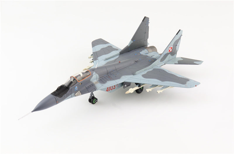 HOBBY MASTER MiG-29G (9-12A) 4103 41st TFS Baltic Air Policing Polish Air Force 2012 1/72 Aircraft Pre-built Model