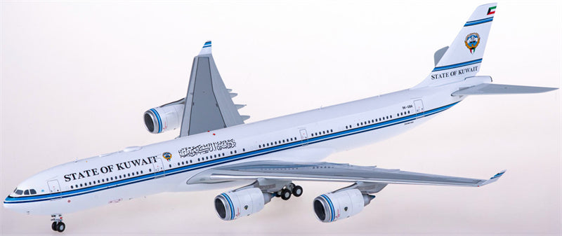JC Wings State of Kuwait Airbus A340-500 9K-GBA 1:200 Diecast Model view 2