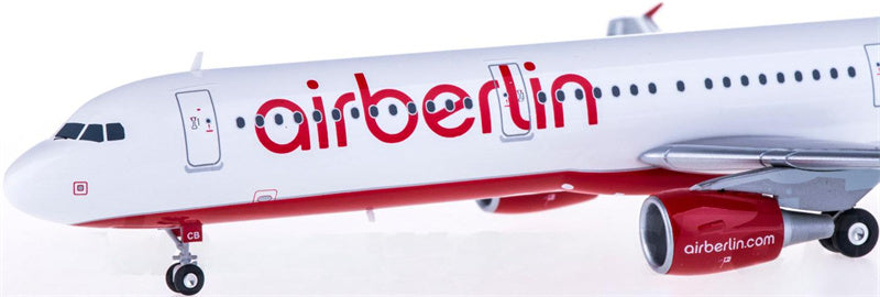 Herpa Air Berlin Airbus A321 D-ABCB 1:200 ABS Model view 2