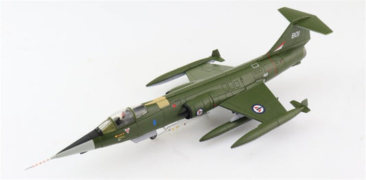 HOBBY MASTER CF-104 Starfighter 104801, 334 Squadron, Norwegian Air Force, 1982 1:72 Aircraft Pre-built Model