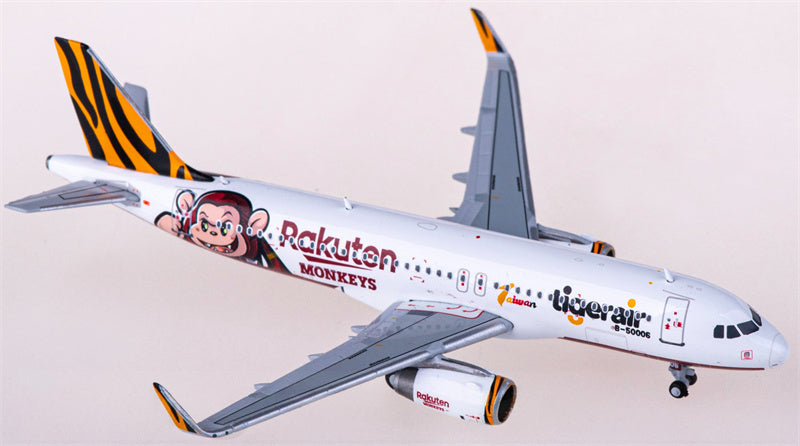 JC Wings Tigerair Airbus A320 B-50006 1:400 Diecast Model view 3