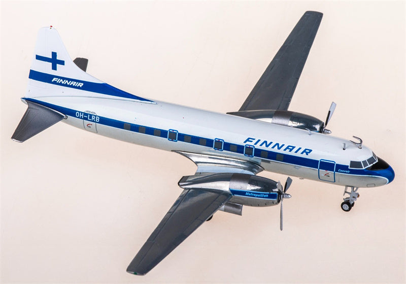 JC Wings 1:200 Finnair Convair CV-440 OH-LRB Model