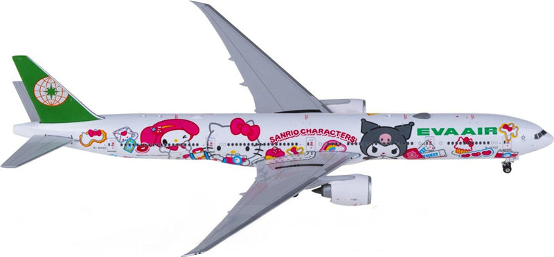 Phoenix EVA Air Boeing 777-300ER B-16722 1:400 Aircraft Pre-built  Airliner Model Display
