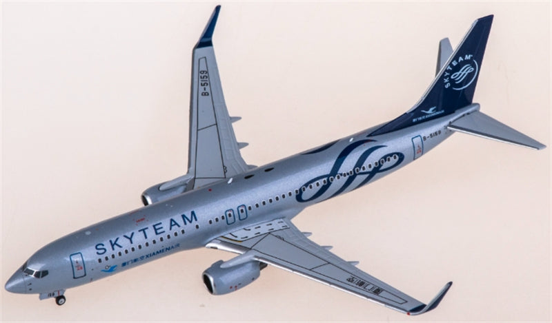 NG Models XiamenAir Boeing 737-800 B-5159 1:400 Diecast Model view 2