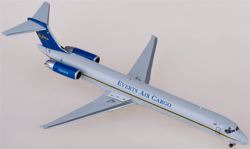 Geminijets Everts Air Cargo McDonnell Douglas MD-80SF N965CE 1:400 Diecast Model view 3