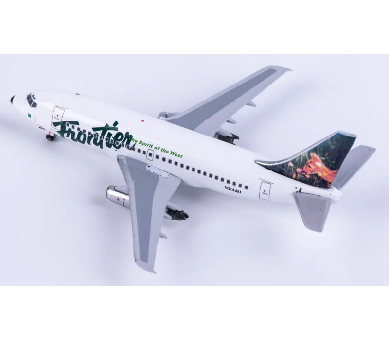 Aeroclassics 1:400 Frontier Airlines Boeing 737-200 N214AU  DIECAST Model