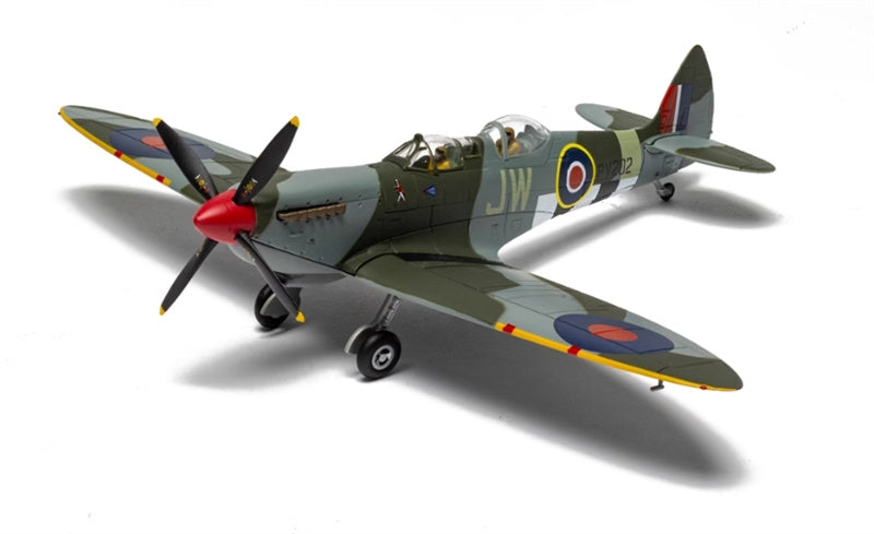 CORGI Supermarine Spitfire T9 - PV202 - Aerial Collective - Duxford Airfield 1:72 Airplane Pre-built Model