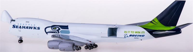JC Wings Boeing 747-8F N841BA Interactive Series 1:400 Diecast Model view 3