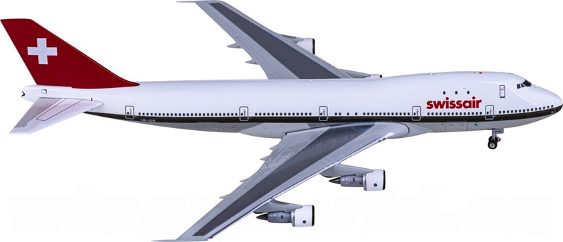 Phoenix Swissair Boeing 747-200 HB-IGB 1:400 Diecast Model view 2