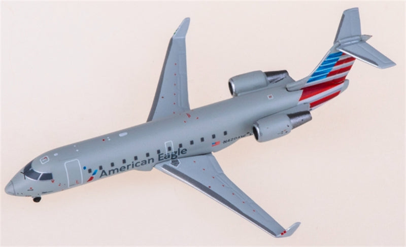 Geminijets 1:400 American Eagle Bombardier N420AW Diecast Model view 2