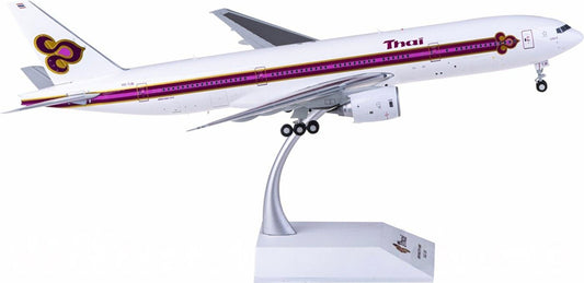 JC Wings Thai Airways for Boeing 777-200 HS-TJB 1:200 Airplane Pre-built Airliner Model Display