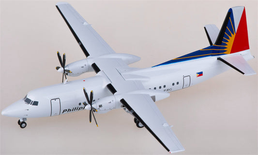 Herpa Philippine Airlines Fokker 50 PH-PRG 1:200 Diecast Model view 1