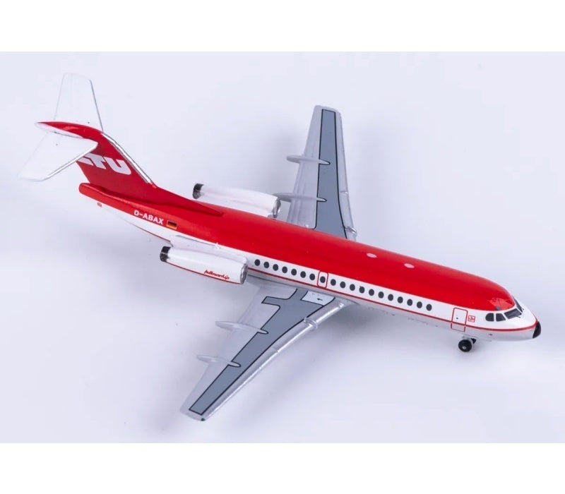 Aeroclassics 1:400 LTU International Fokker F28 D-ABAX  DIECAST Model