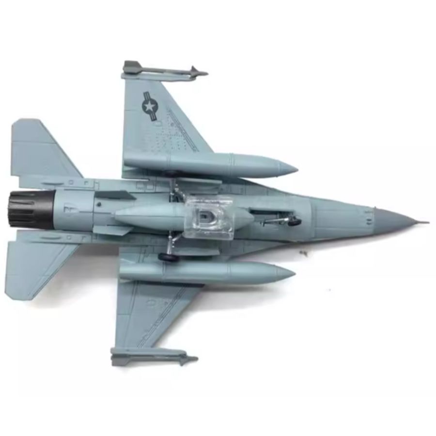 FLOZ US Air Force F-16c Fighting Falcon fighter jet 1:100 Aircraft Pre-built Model