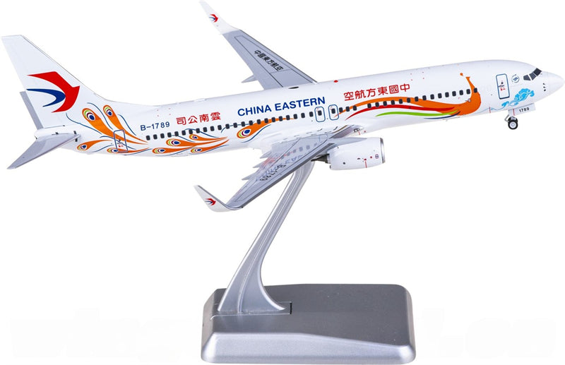 NG Models 1:200 China Eastern Boeing 737-800 B-1789 Diecast Model view 1