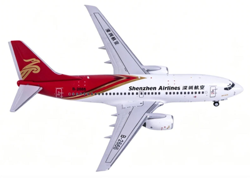 CW Model 1:400 Shenzhen Airlines Boeing 737-700 B-2666  DIECAST Model