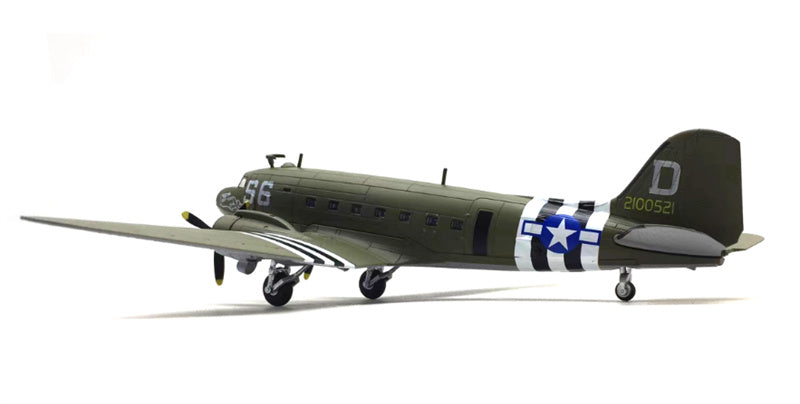 FLOZ Douglas C-47 Air Train Transport Aircraft D 1:100 Aircraft Pre-built Model