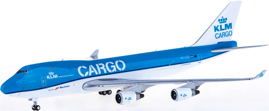 フェニックス KLM カーゴ ボーイング 747-400 PH-CKA 1:400 飛行機 組み立て済み旅客機モデル ディスプレイ