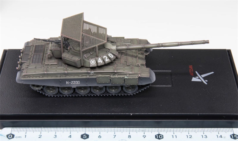 ARTISAN Russian T-72B3 main battle tank anti drone roof 1:72 Tank Pre-built Model