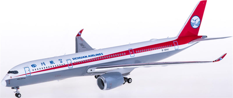 Phoenix Sichuan Airlines Airbus A350-900 B-304U 1:400 Diecast Model view 2