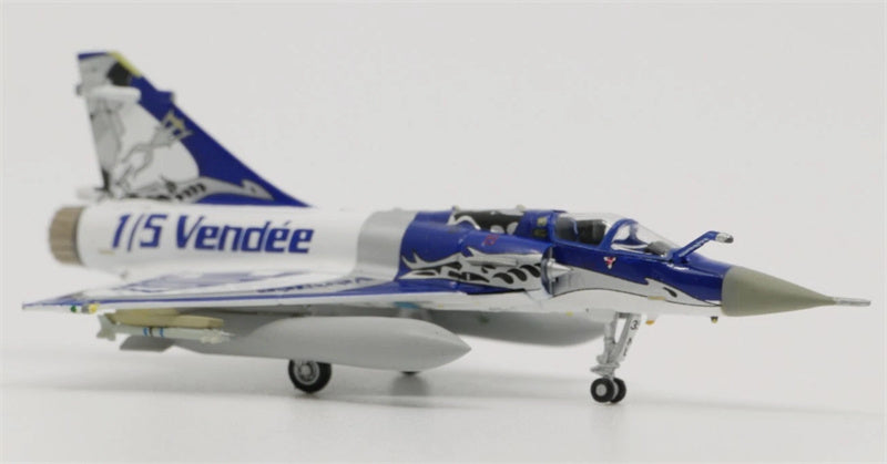 HOGAN Mirage 2000C French Air Force EC 1/5 Vendee Dissolution BA 115 Orange-Caritat 2007 1:200 Aircraft Pre-built Model