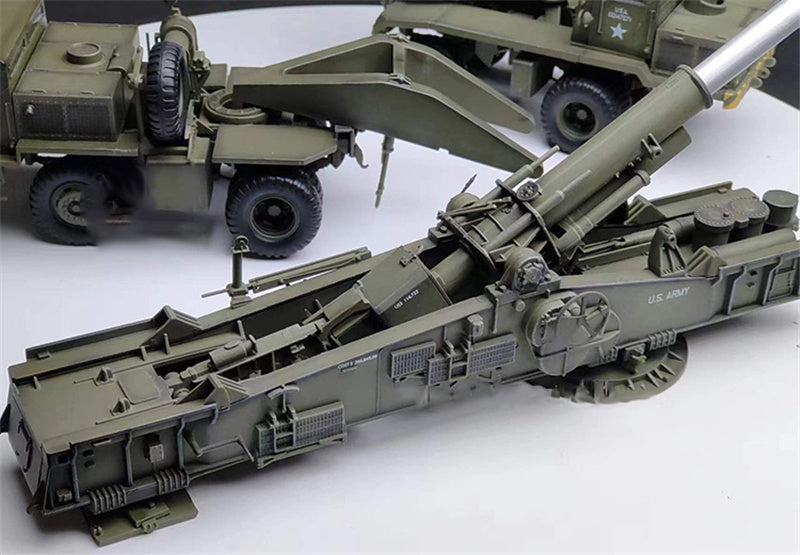 Dragon M65 ATOMIC ANNIE Heavy Motorized 280mm Firing Mode 1:72 Tank Pre-built Model