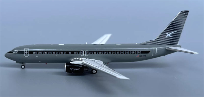 PandaModel 1:400 SpaceX B737-800 N154TS DIECAST Model