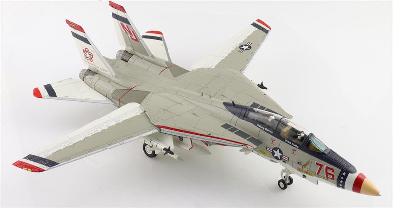 HOBBY MASTER F14A Tomcat US Navy Bicentennial Scheme 159616 VF-124 1976 1:72 Aircraft Pre-built Model