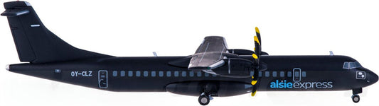 Herpa Alsie Express ATR-72-500 OY-CLZ 1:200 Diecast Model view 1