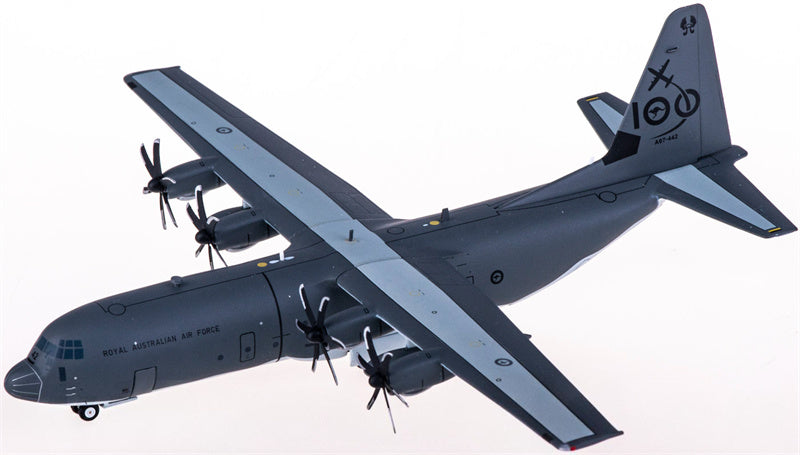 Geminijets RAAF Lockheed C-130J Super Hercules A97-442 1:200 Diecast Model view 2