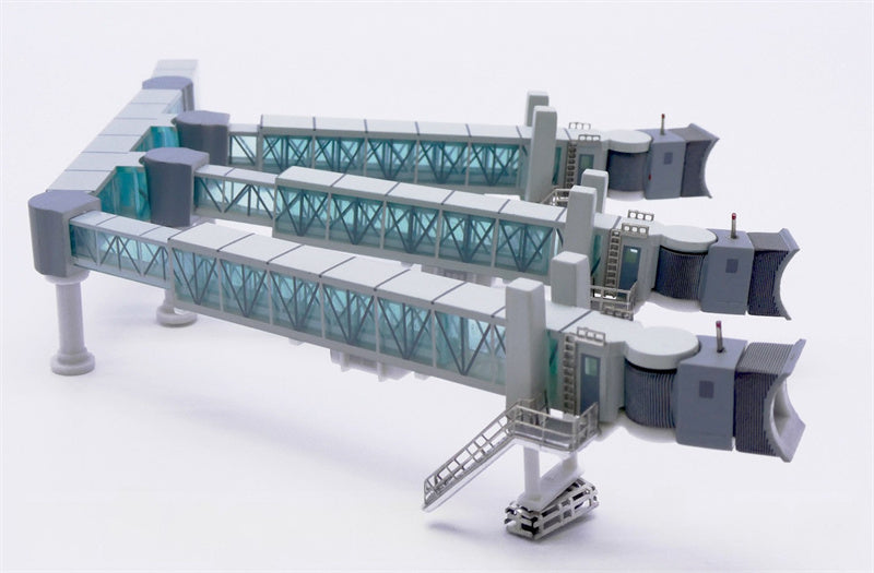 JC Wings Airbus A380 passenger boarding bridge green 1:400 Accessories Model view 1