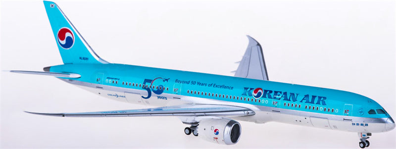 JC Wings Korean Air Boeing 787-9 Dreamliner HL8081 1:400 Diecast Model view 2