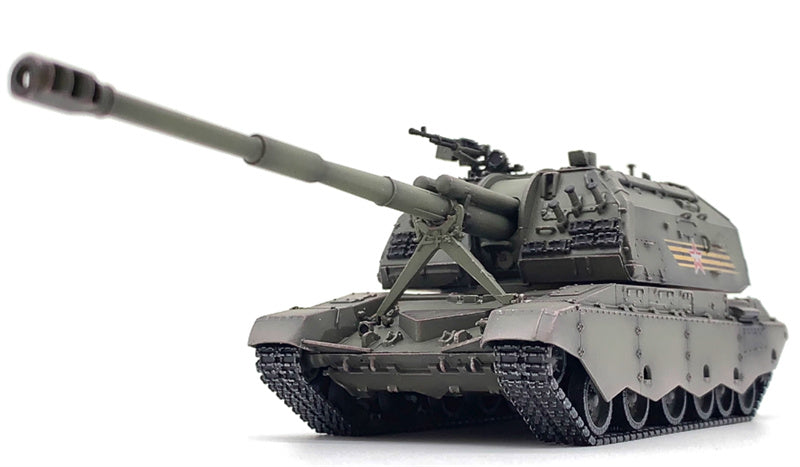 ARTISAN Russian 2S19 self-propelled howitzer 155mm caliber Victory Day parade livery 1:72 Tank Pre-built Model
