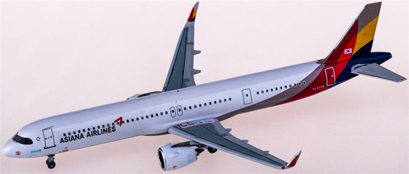 AeroClassics Asiana Airlines Airbus A321neo HL8356 1:400 Diecast Model view 3