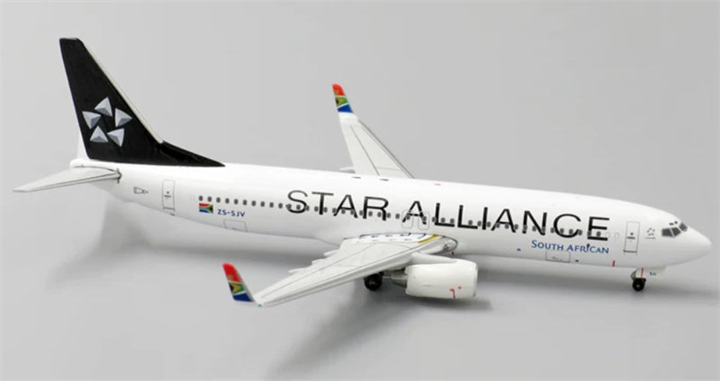 Witty 1:400 South African Airways B737-800 ZS-SJV DIECAST Model