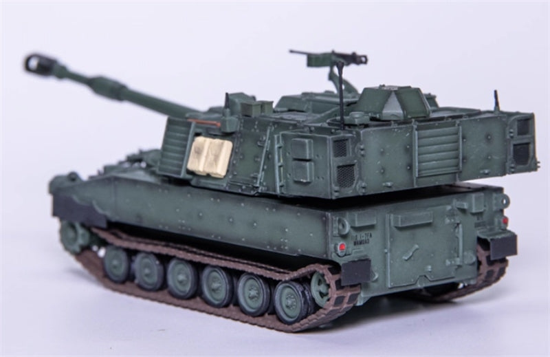 T-MODEL US M109A7 self-propelled howitzer 155mm green version 1:72 Tank Pre-built Model