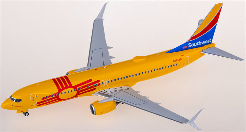 NG Models Southwest Airlines Boeing 737-800 N8655D 1:200 Diecast Model view 2