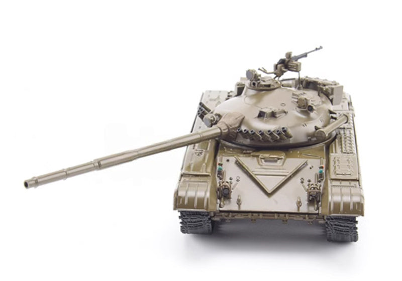 Modimio Soviet tracked main battle tank T-72A Army green 1:43 Tank Pre-built Model
