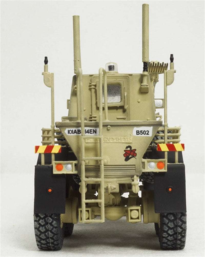T-MODEL Buffalo Lightning Protection Vehicle US 101st Airborne Division Iraq 2006 desert color 1:72 Tank Pre-built Model