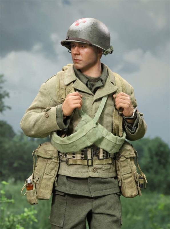 DID WWII US 2nd Ranger Battalion Series 7 – Medic Wade 1:6 Figure Pre-built Model