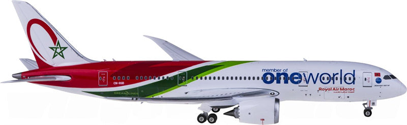Phoenix Royal Air Maroc Boeing 787-8 CN-RGB member of oneworld 1:400 Diecast Model view 1
