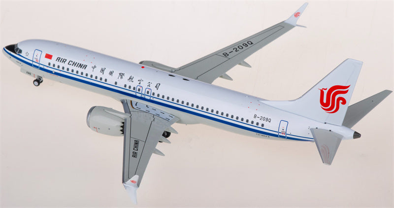 NG Models Air China Boeing 737 MAX 8 B-209Q 1:200 Diecast Model view 3