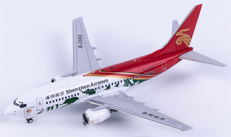 NG Models Shenzhen Airlines Boeing 737-700 B-2669 1:200 Diecast Model view 3