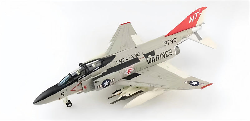 HOBBY MASTER USMC F-4J Phantom II VMFA-232 1:72 Model 1977 Red Devils 153796