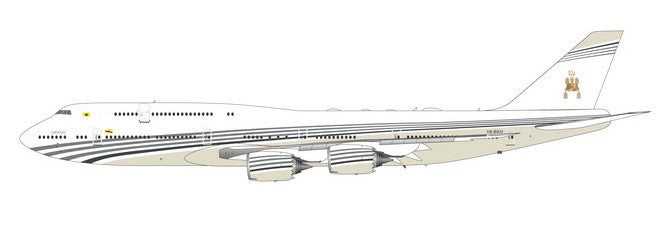 Phoenix 1:400 Brunei Government Boeing 747-8 V8-BKH Diecast Model view 1