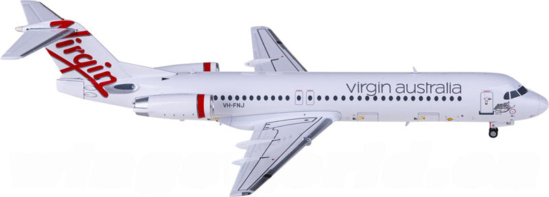 Geminijets Virgin Australia Fokker 100 VH-FNJ 1:200 Diecast Model view 2