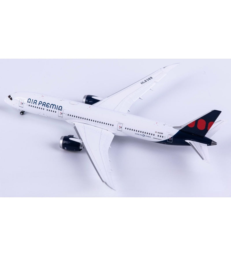 JC Wings 1:400 Air Premia Boeing 787-9 HL8389 Flaps down DIECAST Model