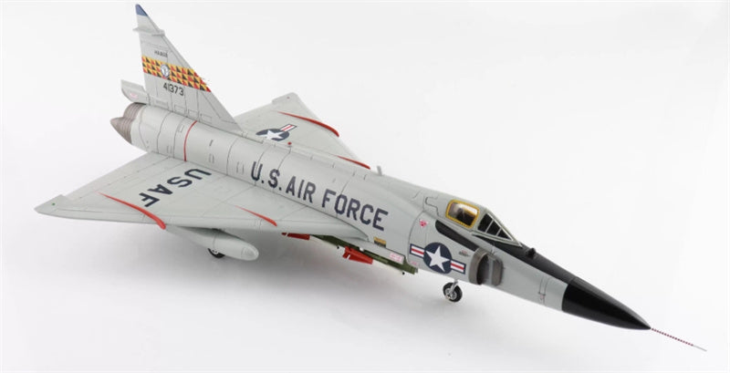 HOBBY MASTER F-102A Delta Dagger 54-1373 199th FIS Hawaii ANG 1960s (case X wing) 1:72 Airplane Pre-built Model